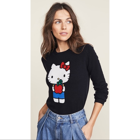 chinti and parker Sweaters - Chinti and Parker Hello Kitty Cashmere Sweater
